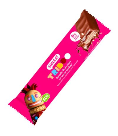 Barquillo Triboo Choco SinAzucar Eco 16x40g Smileat