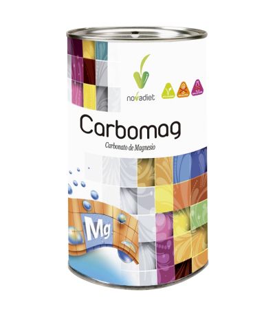 Carbomag Carbonato de Magnesio Polvo SinGluten Vegan 150g Nova Diet