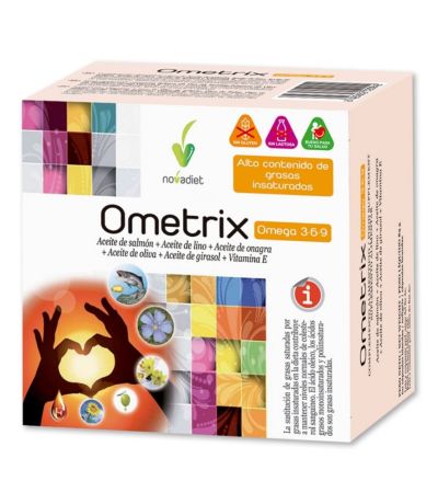 Ometrix Omegas 3-6-9 SinGluten 60caps Nova Diet