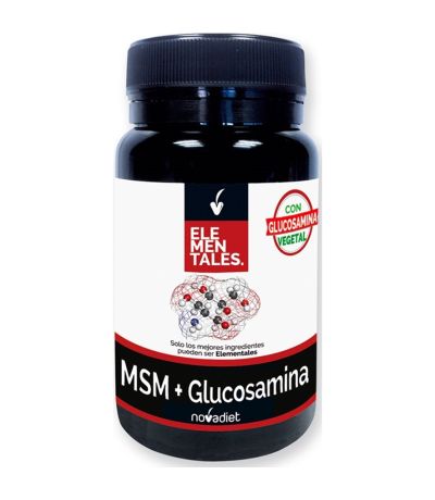 MSM Glucosamina Elementales 40caps Nova Diet