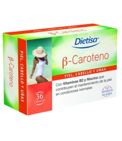 Betacaroteno B-Caroteno 36caps Dielisa