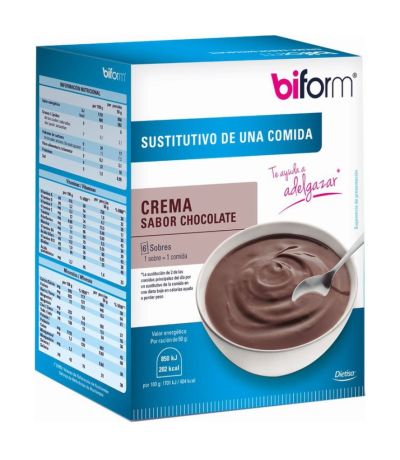 Crema Sustitutiva sabor Chocolate 6sobres Biform
