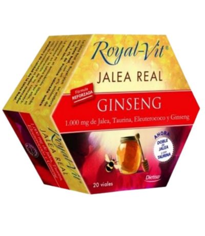 Royal-Vit Ginseng Jalea Real 20 Viales Dietisa