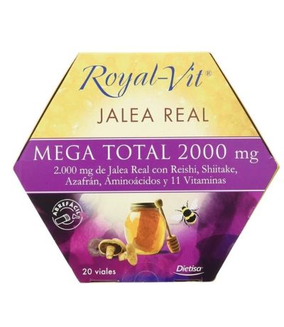 Royal-Vit Mega Total 2000Mg 20 Viales Dietisa