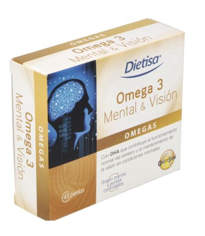 Omega-3 Mental y Vision 45 Perlas Dielisa