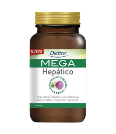 Mega Hepatico 60caps Dietisa