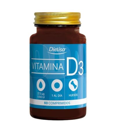 Vitamina D3 Vegan 60comp Dielisa