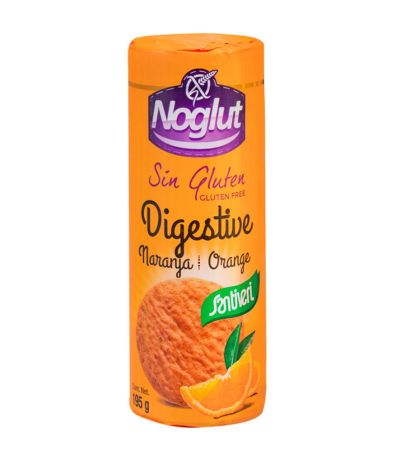 Galletas Digestive Naranja Noglut Vegan 195g Santiveri