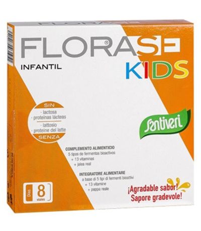 Florase Kids 8 Viales Santiveri