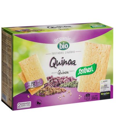 Tostadas Ligeras Quinoa Bio 200g Santiveri