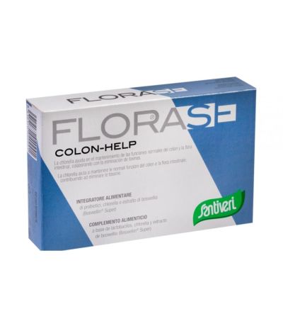 Florase Colon-Help 40caps Santiveri