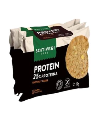 Tortitas Protein 25% Pack 3udsx19g Santiveri