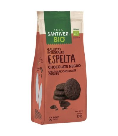 Galleta de Espelta con Chocolate Bio 150g Santiveri