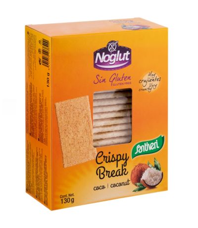 Snack Crispy Break Coco Noglut 130g Santiveri