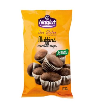 Muffins Chocolate Negro Noglut SinGluten 210g Santiveri