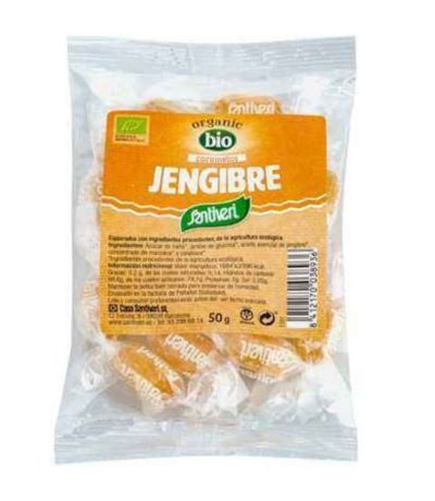 Caramelos de Jengibre Bio 50g Santiveri