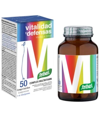 Vitamina Complex Multivitamin 50caps Santiveri