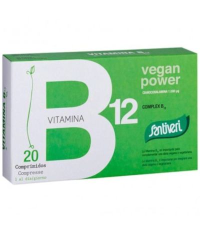 Vitamina Complex-B12 Vegan 20comp Santiveri