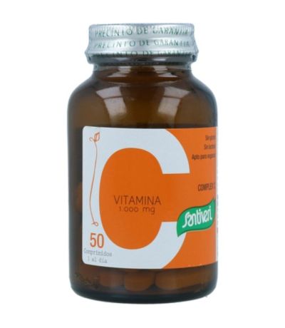 Vitamina Complex-C SinGluten Vegan 50caps Santiveri