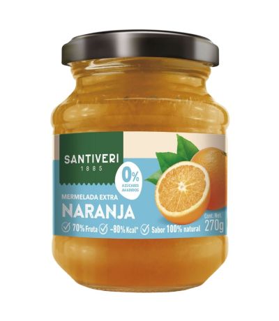 Mermelada Naranja 0% Azucares 270g Santiveri