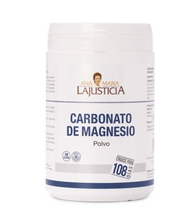 Carbonato de Magnesio en Polvo SinGluten Vegan 130g Ana Maria Lajusticia