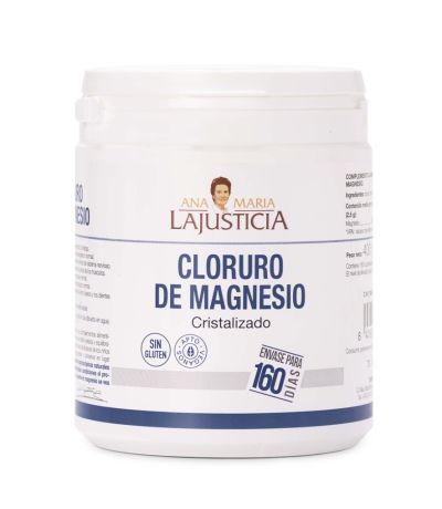 Cloruro de Magnesio Cristalizado SinGluten Vegan 400g Ana Maria Lajusticia