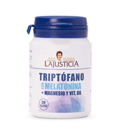 Triptofano Melatonina Magnesio y Vit. B6 60comp Ana Maria Lajusticia
