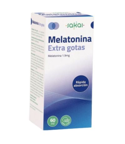 Melatonina Extra Gotas 1.9 Mg 60ml Sakai