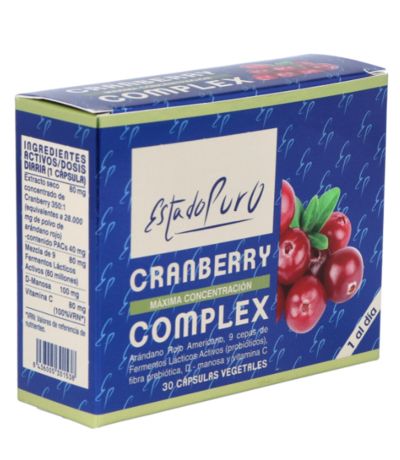 Cranberry Complex Estado Puro 30caps Tong-Il