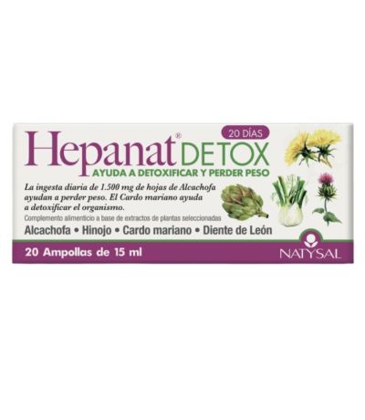 Hepanat Detox 20amp Natysal