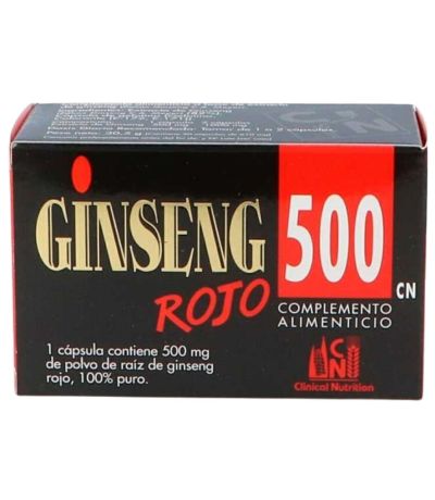 Ginseng Rojo Coreano 500Mg 50caps C N Dieteticos