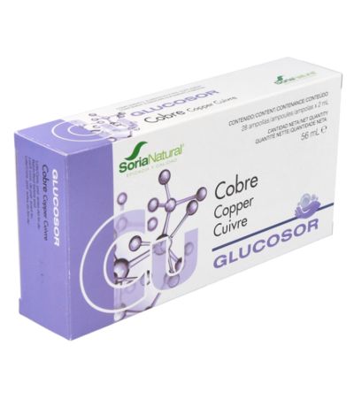 Glucosor Cobre 28 Viales Soria Natural