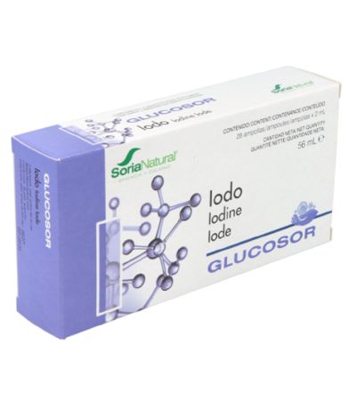 Glucosor Iodo 28 Viales Soria Natural