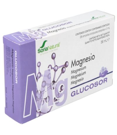 Glucosor Magnesio 28 Viales Soria Natural