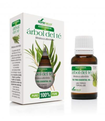 Aceite Esencial Arbol del Te 100 Puro 15ml Soria Natural