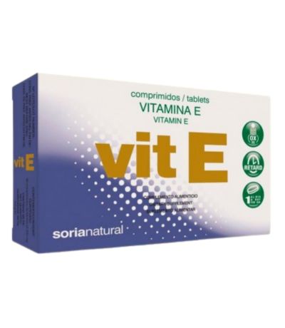Vitamina E 200mg. Lib. Sostenida 48comp Soria Natural