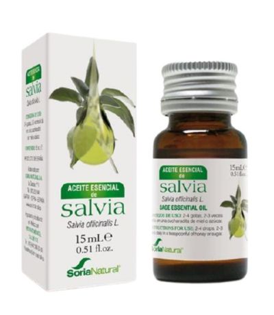 Esencia Salvia 15ml Soria Natural