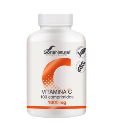 Vitamina C Vegan SinGluten 100comp Soria Natural