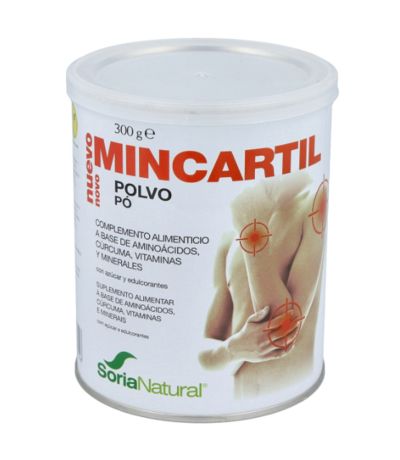 Mincartil Polvo Formula Reforzada 300g Soria Natural