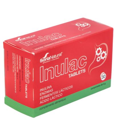 Inulac Tablets 30comp Soria Natural
