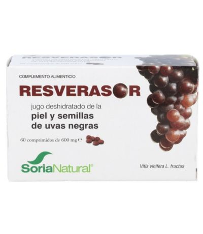 Resverasor 600Mg 60comp Soria Natural
