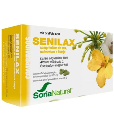 Senilax 600Mg 60comp Soria Natural