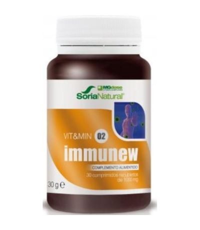 VitMin-02 Inmunew 30comp Soria N. Mgdose