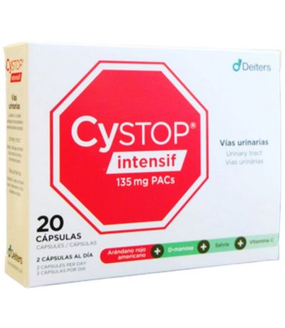 Cystop Intesif 20caps Deiters