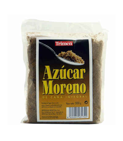 Azucar Moreno Integral 500g Artesania Agricola