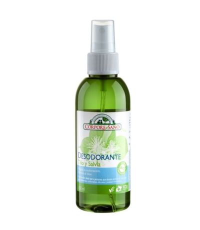 Desodorante Spray Tilo Salvia Bio Vegan 150ml Corpore Sano