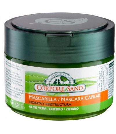 Mascarilla Capilar Aloe Enebro Vegan 250ml Corpore Sano