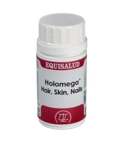 Holomega Hair Skin Nails - Pelo piel uñas 50caps Equisalud