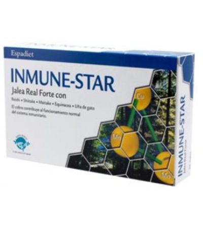 Jalea Real Inmune-Star Forte SinGluten 20 Viales Espadiet