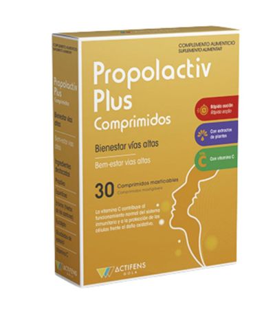 Propolactiv Plus SinGluten 30comp Actifens Herbora